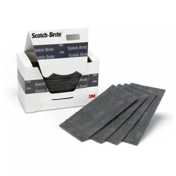 Fibra abrasiva nera per lavaggio pentole