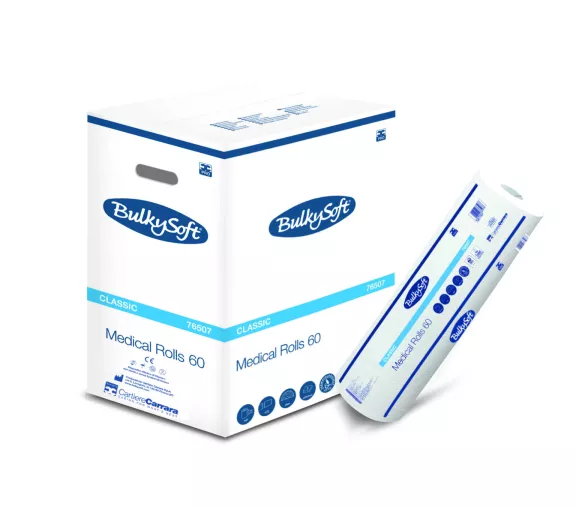 Lenzuolo medico 2 veli in ovatta di cellulosa