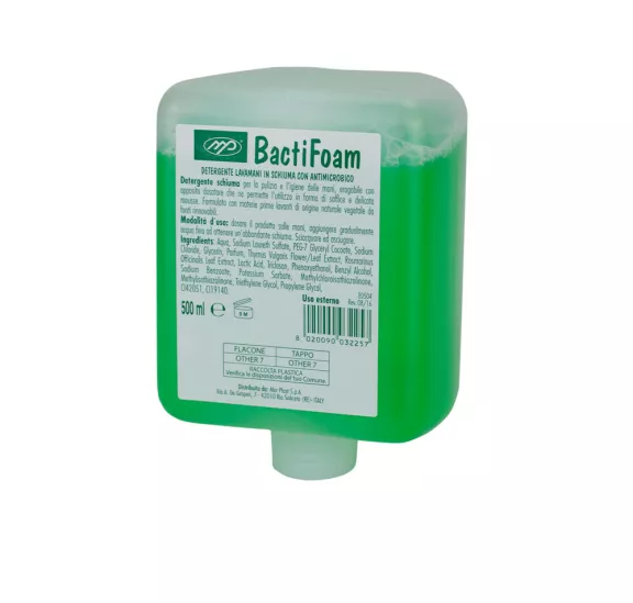 Ricarica sapone antibatterico per dispenser foam 0,5 litri