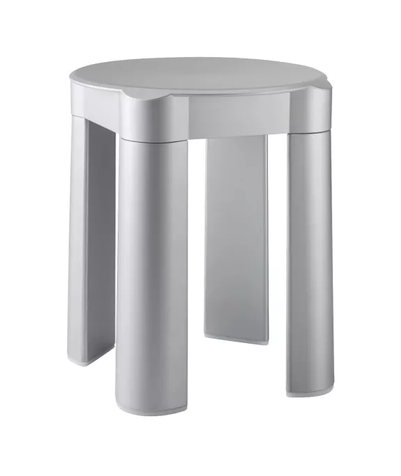 Sgabello in abs bianco componibile