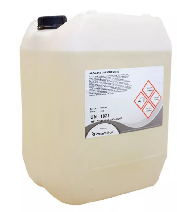 Detergente alcalino per lavanderia