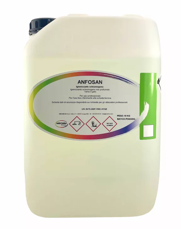 Detergente igienizzante alghicida