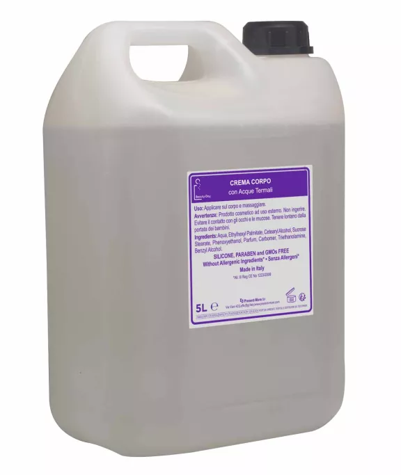 Crema corpo in tanica da 5lt Beauty-Day Italy