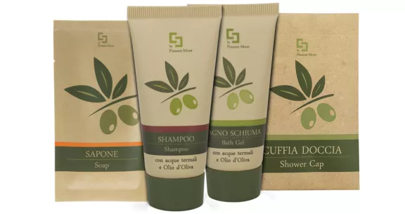 Kit in box 20 ospiti linea cortesia Beauty Oil