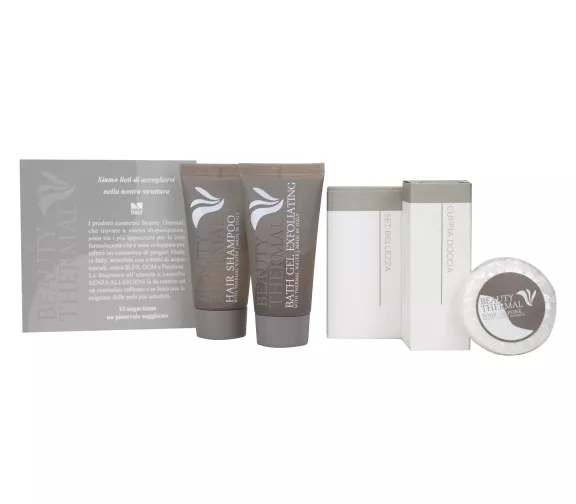Kit in box 35 ospiti linea cortesia Beauty Thermal