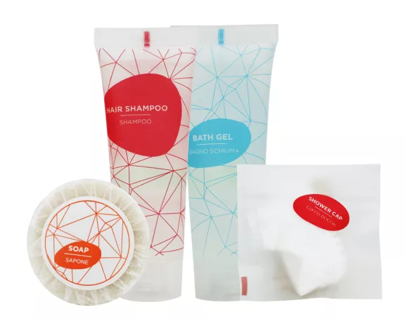 Kit in box 35 ospiti linea cortesia Stone