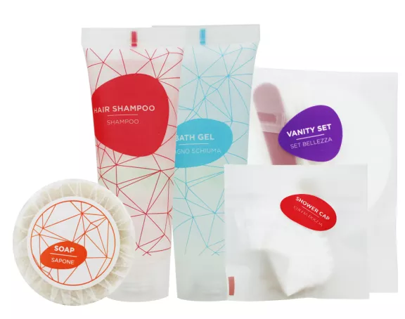 Kit in box 50 ospiti linea cortesia Stone