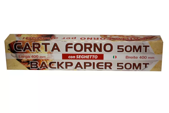 Carta forno in rotolo 40ml, h.50 cm