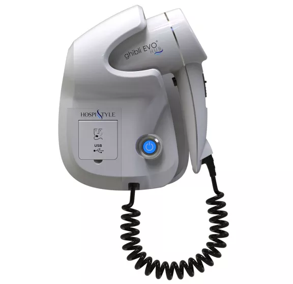 Asciugacapelli Ghibli Evo Hub bianco