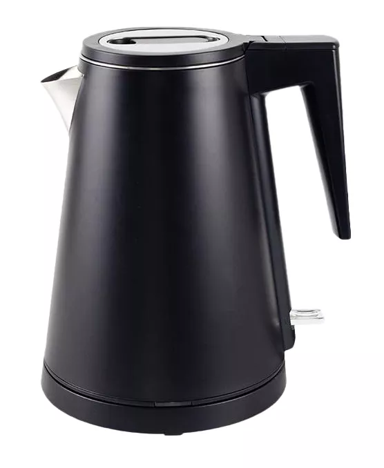 Bollitore in acciaio inox nero da 0,8 litri