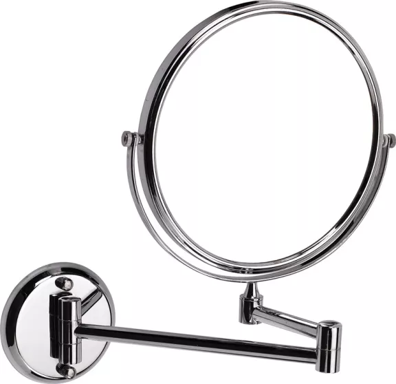 Specchio ingranditore in acciaio 2 braccia
