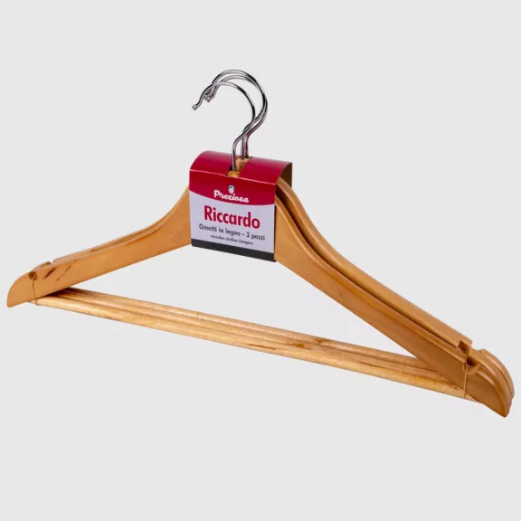 Gruccia classica in legno