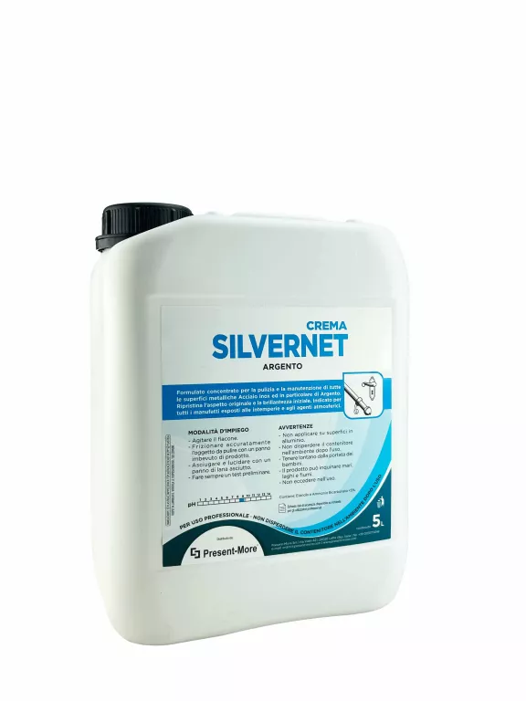 detergente per argento silvernet 5 litri