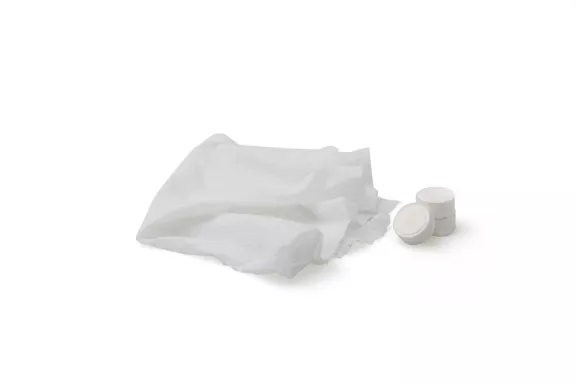 Salvietta compressa in viscosa