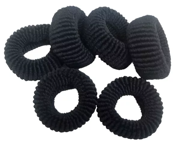 Laccio per capelli nero