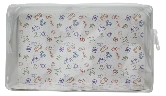 Pochette in pvc con cerniera small