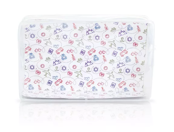 Pochette in pvc con cerniera big