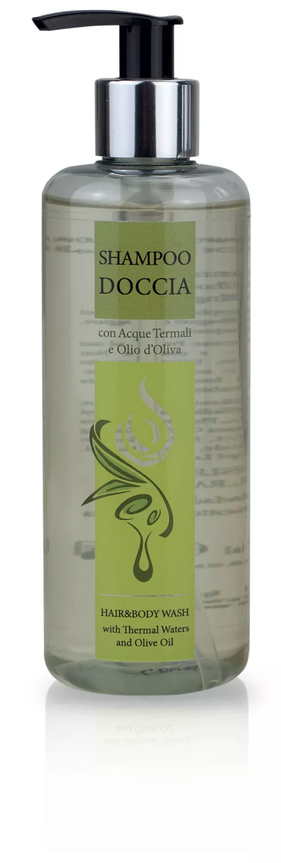 Shampoo doccia 300 ml con acque termali e olio d'oliva Beauty Oil