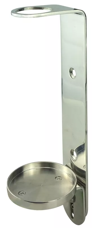 Staffa singola in acciaio per dispenser da 300ml