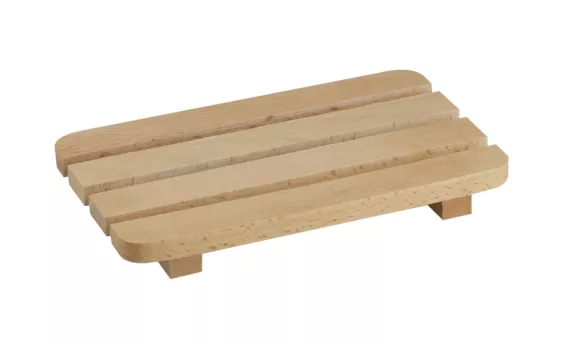 Porta cosmetici in legno 18,5x10,5cm