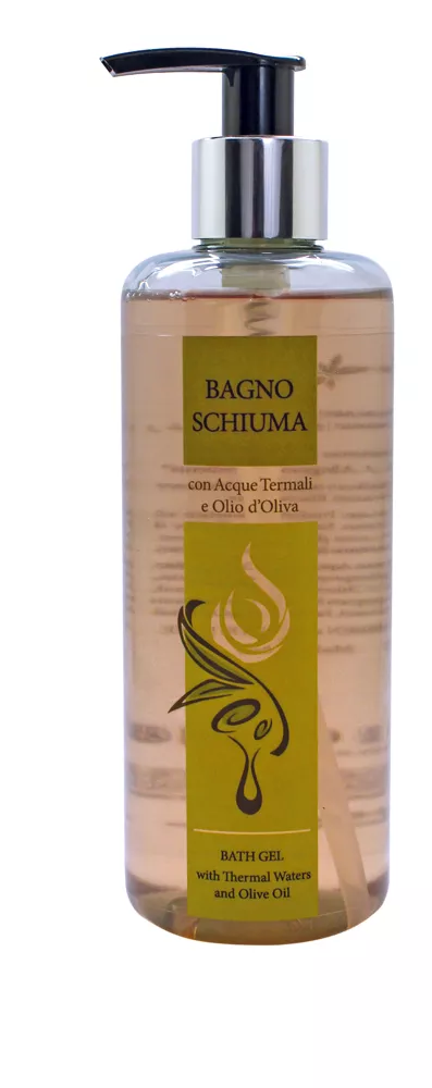 Bagno schiuma 300 ml con acque termali e olio d'oliva Beauty Oil