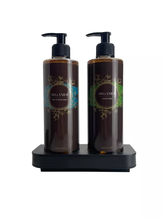 Staffa doppia magnetica per dispenser da 400ml