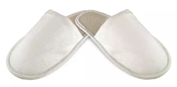 Pantofola chiusa biodegradabile con fascetta