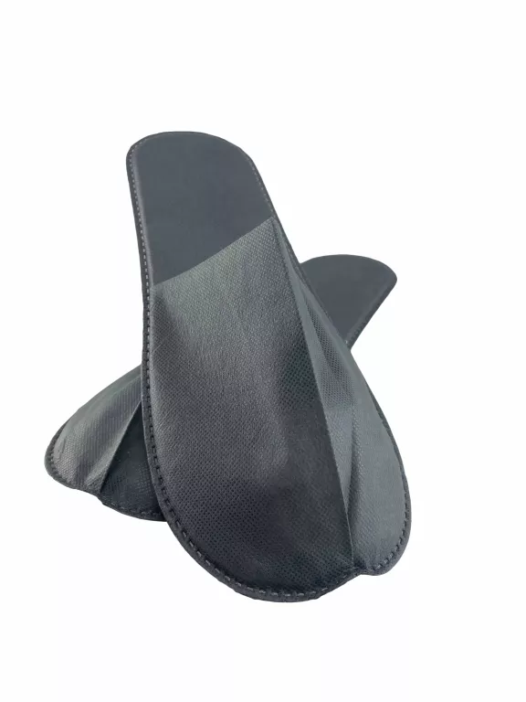 Pantofola in tnt grigia unisex 29cm imbustata