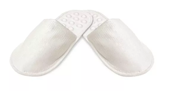 Pantofola chiusa biodegradabile con fascetta