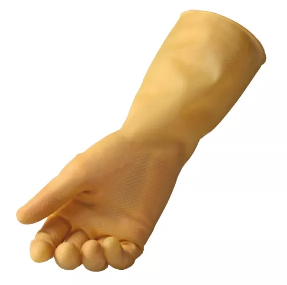 Guanti riutilizzabili in lattice non felpato tg. XL