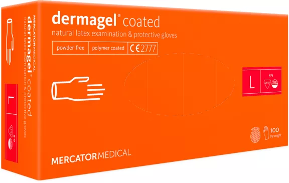 Guanti in lattice senza talco monouso tg. L